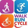 Walk Run Cycle logo