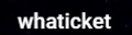 Whaticket logo