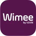 Wimee by V2VIN logo