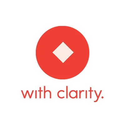 With Clarity logo