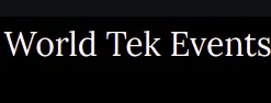 World Tek Events logo