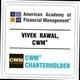 Vivek Rawal, CWM®, AFRM from IIM K